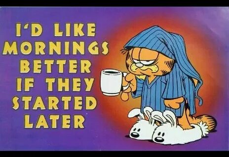 I like morning