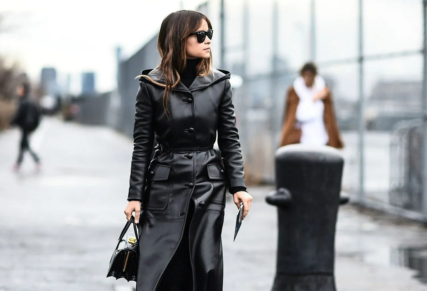 She has a coat