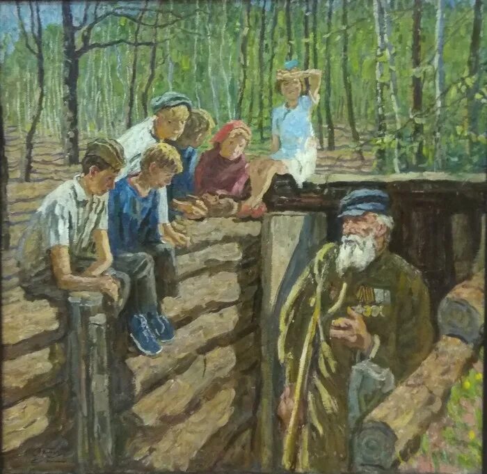 Ткачев младший сын 1. Братья ткачевы &quot;в партизанской крае&quot;. братья ткачевы художники.