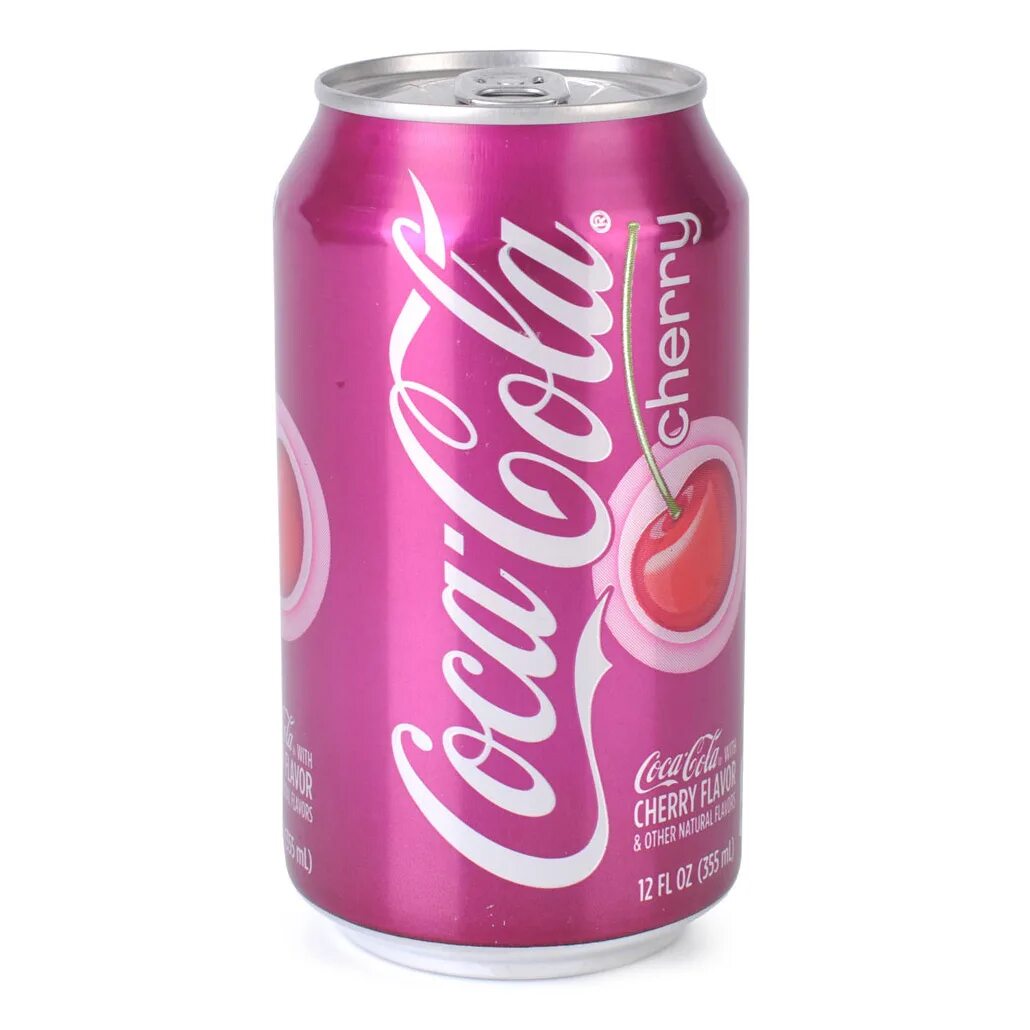 Coca Cola Cherry 0,355 л.. Coca-Cola Cherry Vanilla 0.355 л. Напиток ГАЗ. "Coca Cola Cherry" ж/б 0,33л 1х24. Coca-Cola газировка Cherry, 355 мл.