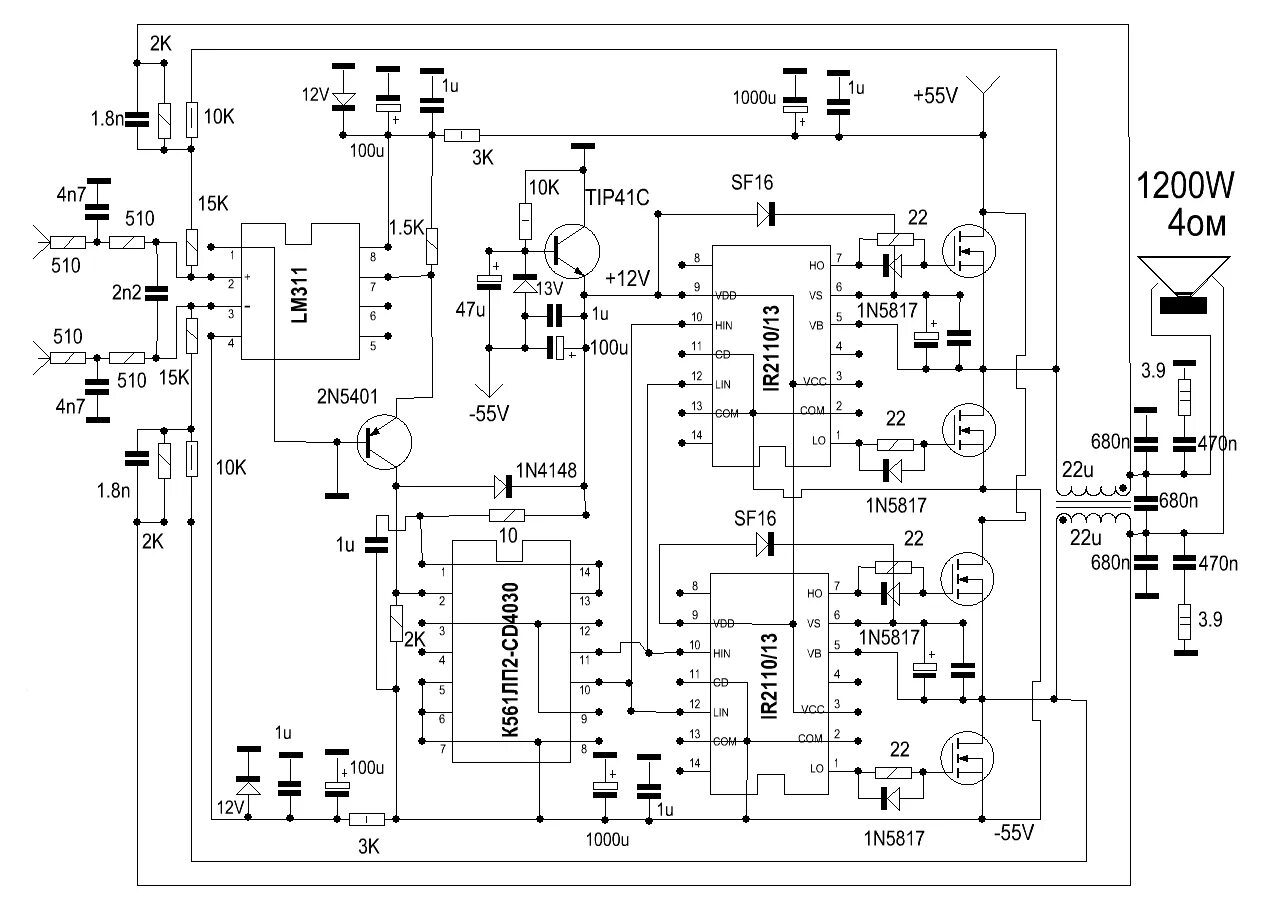 Схема усилителя класса d. Усилитель d класса 100 ватт схема. Irs20957s усилитель. Усилитель d класс мощность 1000 ватт схема. Усилитель класса d на tl494 ir2110.