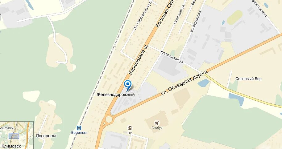 Индекс климовск московская область