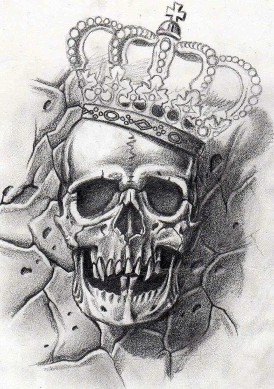 чикано эскизы мужские череп. тату череп с короной. череп с короной. корона дотворк. тату череп с короной на руке.