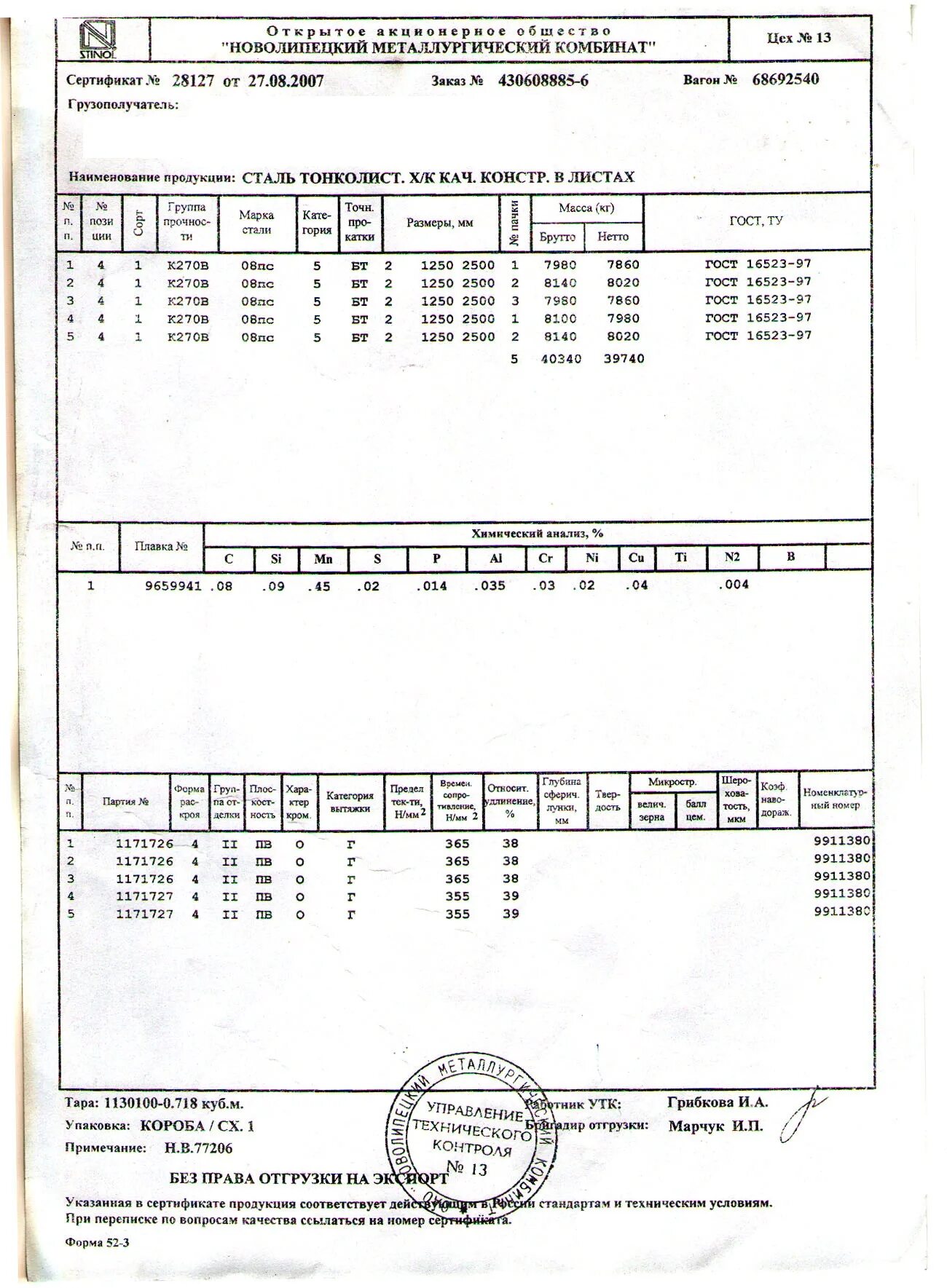 Гост 16523 2015. Лист оцинкованный 0.5х1250х2500 ММК сертификат качества. Лист холоднокатаный 1.2 1.25м 2.5м 08пс/СП 16523 сертификат. Лист сталь 08кп сертификат. Лист х/к 3х1250х2500 08пс/СП сертификат.