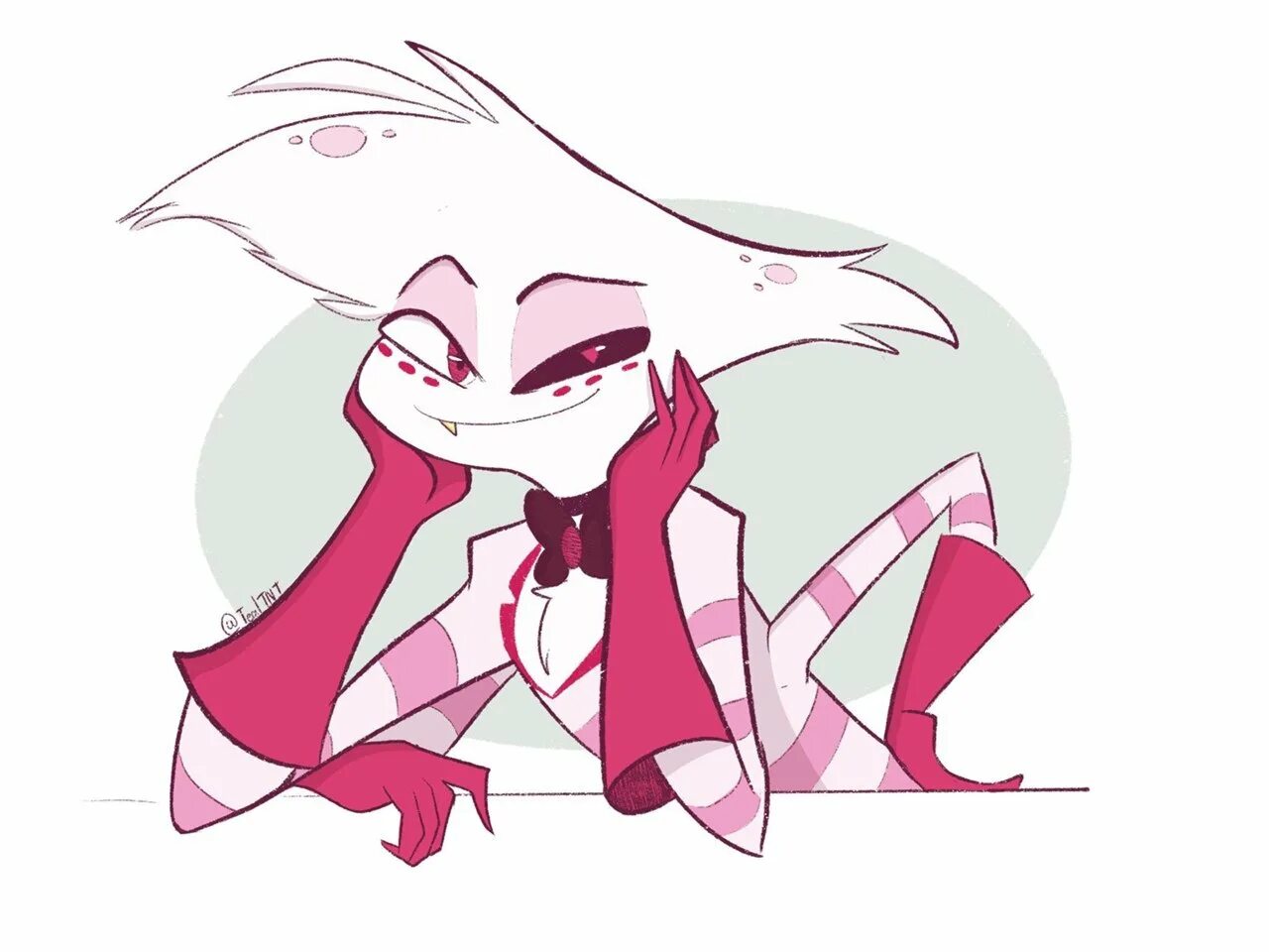Энджел даст. Отель хазбин angel dust милый. angel dust hazbin hotel art addict. отель хазбин энджел плачет арт. лицо энджел даста.