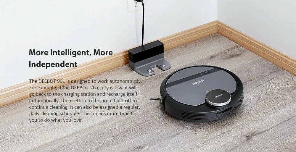 Включи робот пылесос на станцию. Ecovacs Deebot d601. Ecovacs Deebot 601. Робот пылесос Deebot с док станцией. Док станция робот пылесос Ecovacs Deebot.