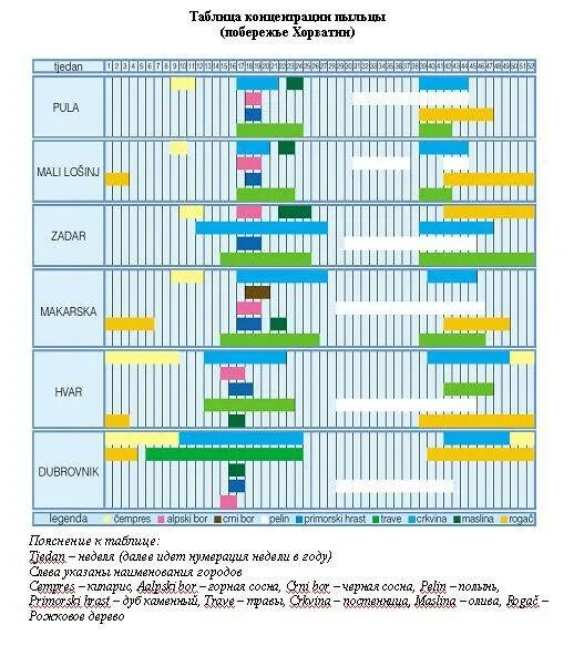 Таблица пыльцы для аллергиков. Цветение растений для аллергиков. Календарь цветения. Календарь пыльцы. Прогноз пыльцы для аллергиков