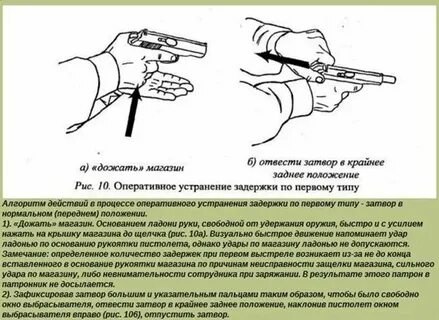 Причины задержки автоматическая стрельба пм