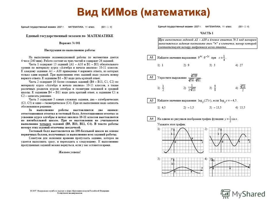 КИМЫ по математике 9 класс. Контрольно-измерительные материалы по математике 11 класс ЕГЭ. Кимы по математике 11