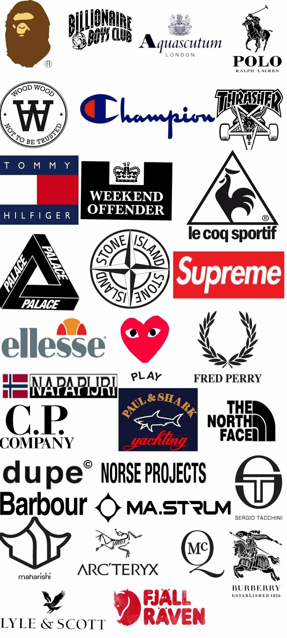 Как называется бренд где. Бренды одежды. Фирмы брендов одежды. Логотипы брендов одежды. Марки одежды популярные.