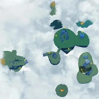 Карта sky children of the