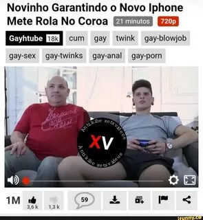 Novinho Garantindo o Novo Iphone Mete Rola No Coroa era RISK cum gay twink ...