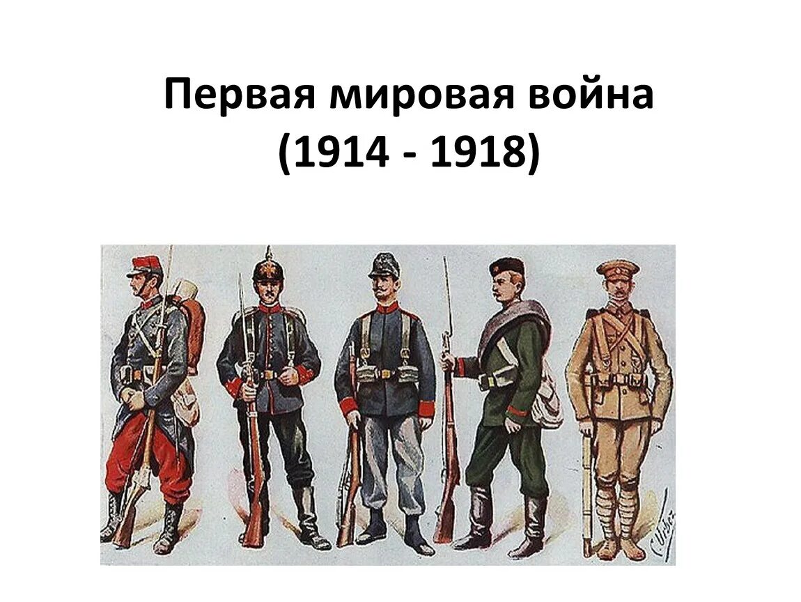 Название войны 1914 1918