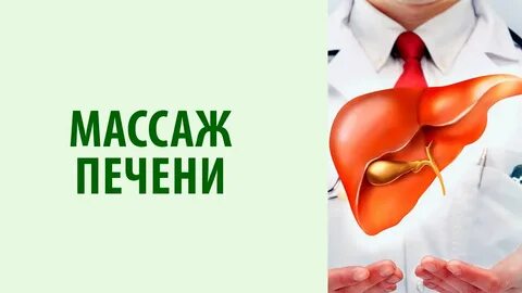 Как делать массаж печени