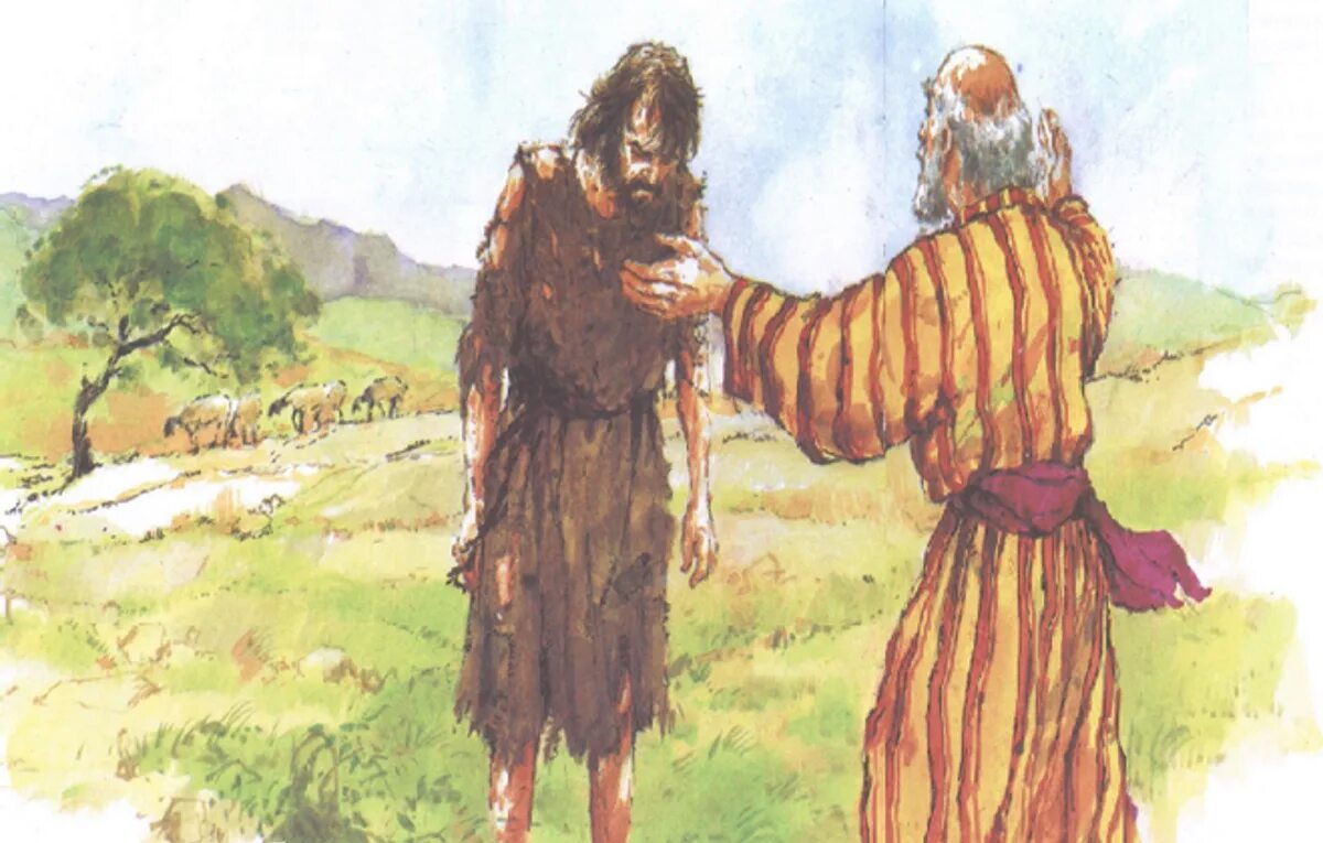 Возвращение блудного сына шебуев. Неделя о блудном сыне. Притча возвращение благодати. Притча о блудном сыне. Библия для детей притча о блудном сыне.