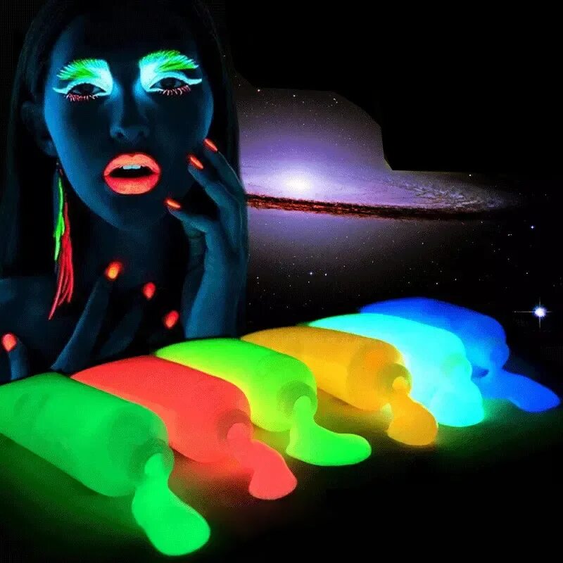 Какие цвета светятся в темноте. Флуоресцентная краска. светящаяся краска. фосфорная краска. краска светящаяся в темноте.