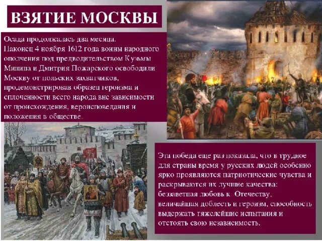 Поляки в москве в 1612 году. Освобождение Москвы 1612 Минин и Пожарский. 4 Ноября 1612 года воины народного ополчения. 1612 Год Минин и Пожарский кратко. Освобождение Москвы кратко.