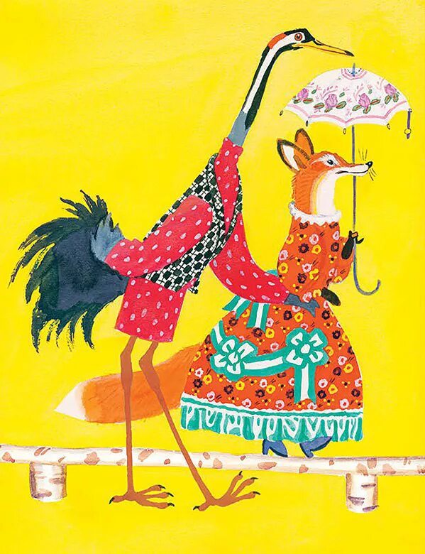 лиса и журавль русская народная сказка. лиса и журавль народная. русские народные сказки. крылов лиса и журавль. русские сказки лиса и журавль.