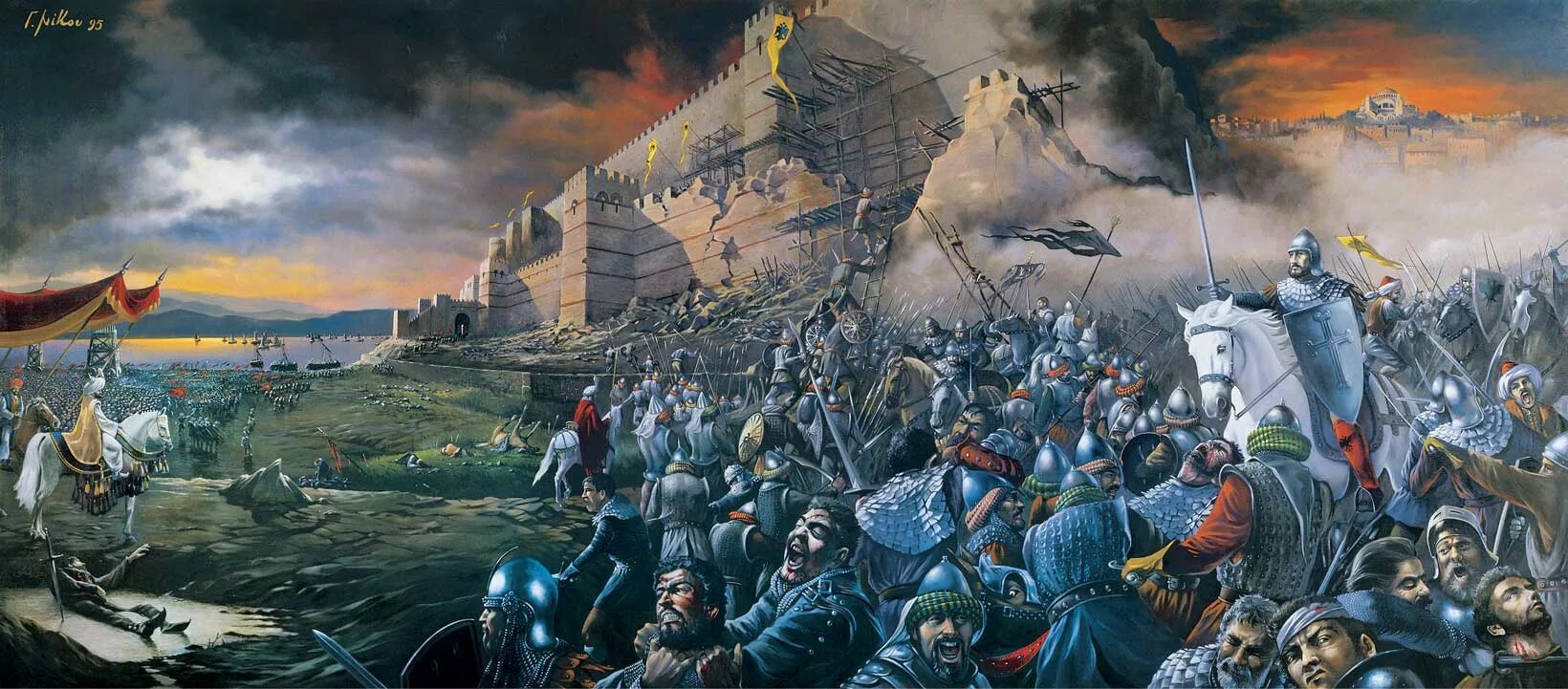 Штурм константинополя. Осада константинополя 1453. падение константинополя 1453. осада константинополя 1453 год. захват турками константинополя в 1453.