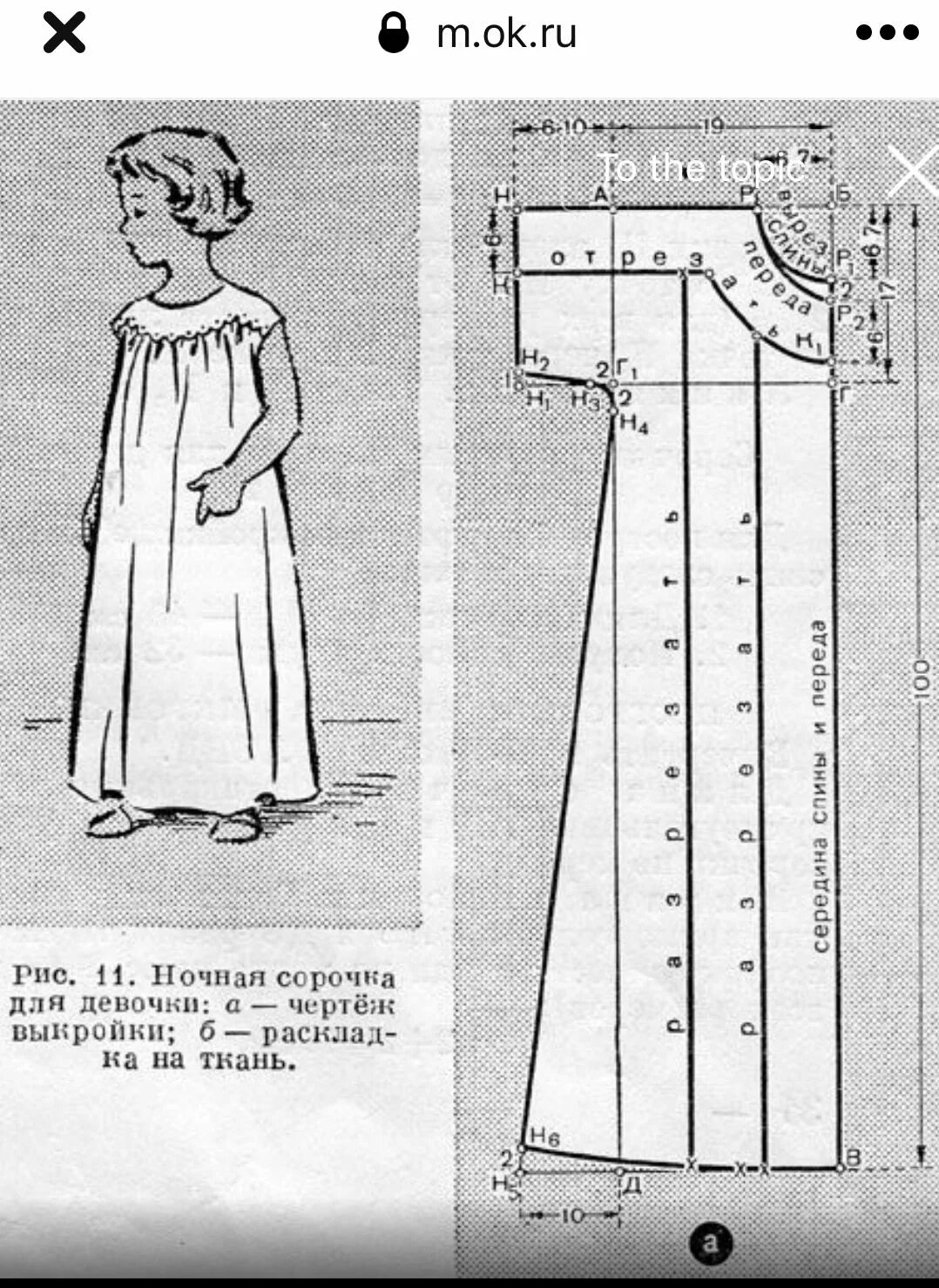 Как сшить ночную