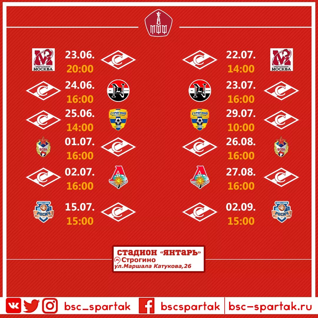 Календарь Спартака. Таблица игр Спартака Москва. Расписание матчей хоккейного спартака