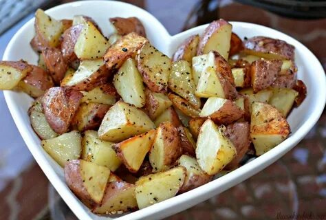 A some potatoes