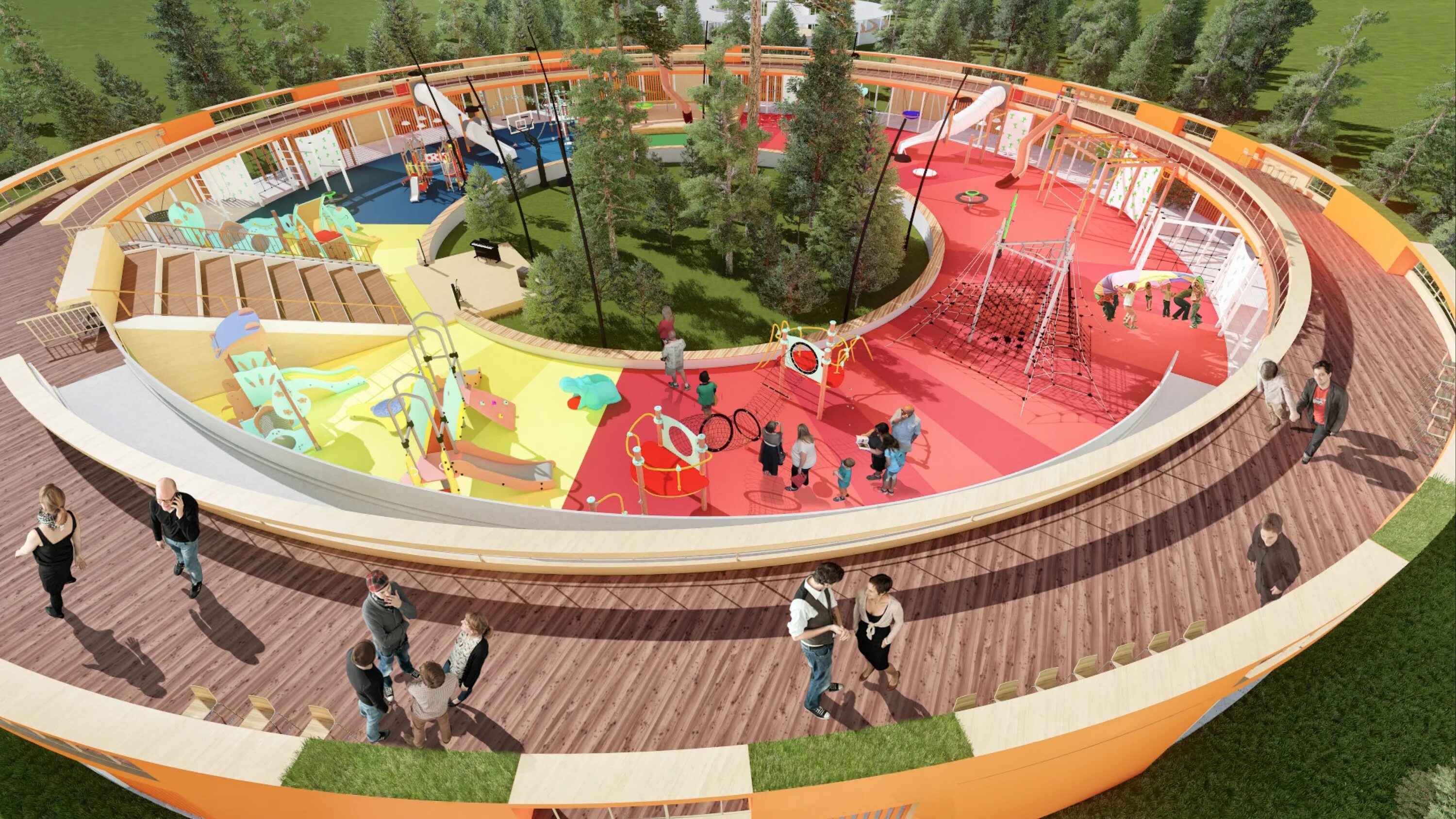 My new park. Детская площадка парк Рошаль. Современные площадки для детей. Необычные детские площадки. Проекты детских площадок.