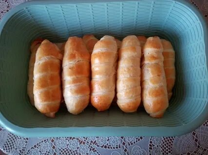 Сосиски в тесте на кефире