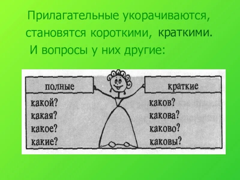 Качественные полная форма. Полные и краткие прилагательные. Полное и краткое прилагательное. Полная и краткая форма прилагательных. Полные прилагательные и краткие прилагательные.