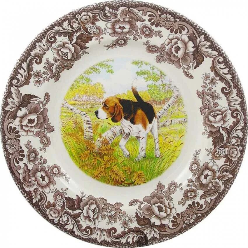 Интересная тарелка. Woodland Spode. Spode Woodland Hunting Dogs. Интересные тарелки. Тарелки со зверями.