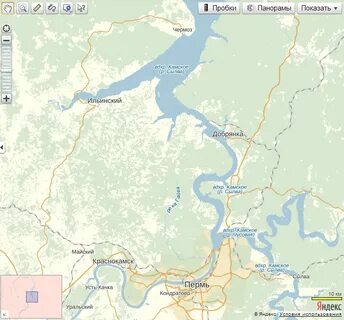 Какая река протекает через пермь