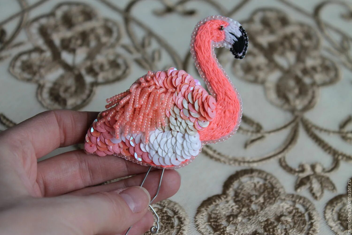 Мастер класс фламинго. Брошь фламинго из полимерной глины. Мастер класс фламинго. Собственник фламинго курган. Фламинго мастер класс.