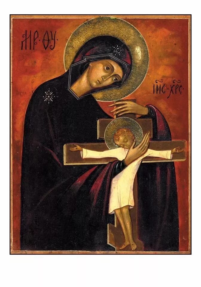 Икона мать христа