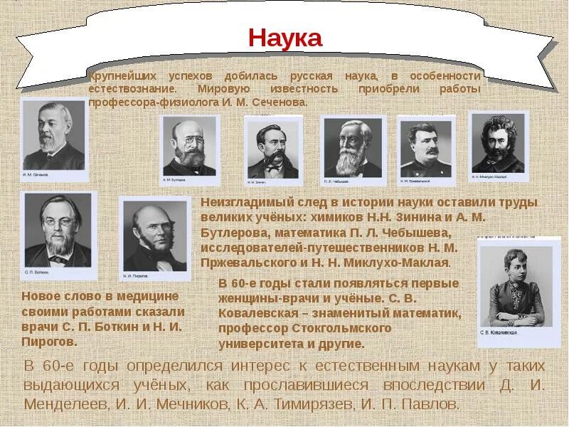 Российский достигнуть. Учёные 19 века в России. Российские ученые второй половины 19 века. Ученые второй половины 19 века. Великие ученые 19 века.