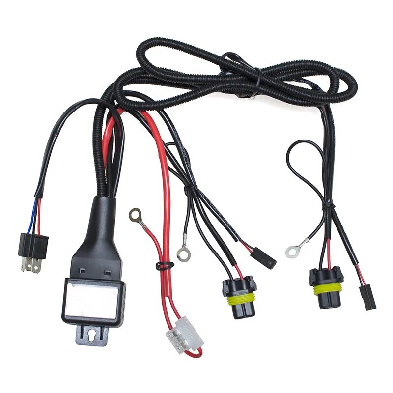 Реле для ксенона переходник h4. Реле для ксенона h7. Проводка н4. Реле биксенона 12v h4 h/l. Проводка н4.