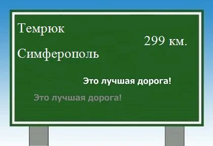 Симферополь темрюк