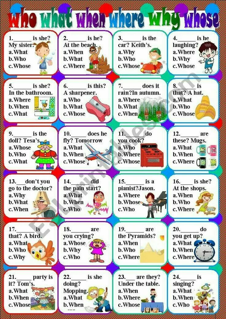 When where exercises. Вопросы в английском языке worksheet. what where when who why английский. who when английский what. what who в английском языке worksheets.