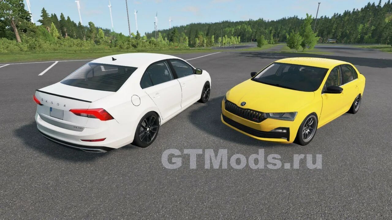 Beamng drive шкода