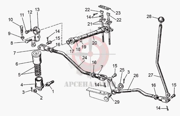 Устройство вала отбора мощности мтз 80 схема. Схема включения вом на мтз 82. Привод включения вом мтз 80. Включение вала отбора мощности. Включение вала отбора мощности.