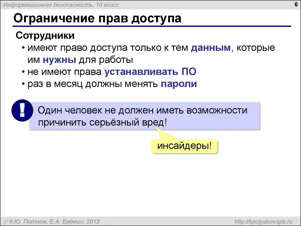 Ограничение прав доступа. Ограниченное право доступа. Прав доступа сотрудников к информации. Ограничение прав работника. Условие доступа к правам