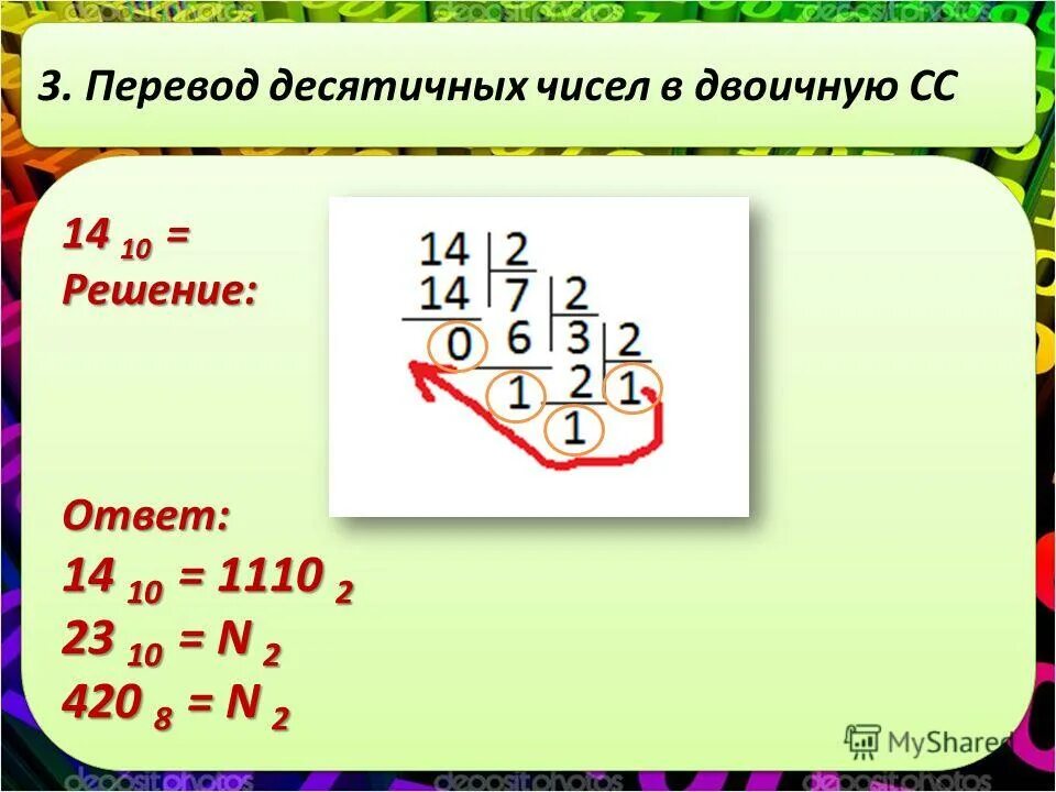 Цифра три в двоичной системе. Число 3 в двоичной системе. Двоично десятичные числа. Преобразование десятичного числа в двоичное. 10 В двоичной системе.