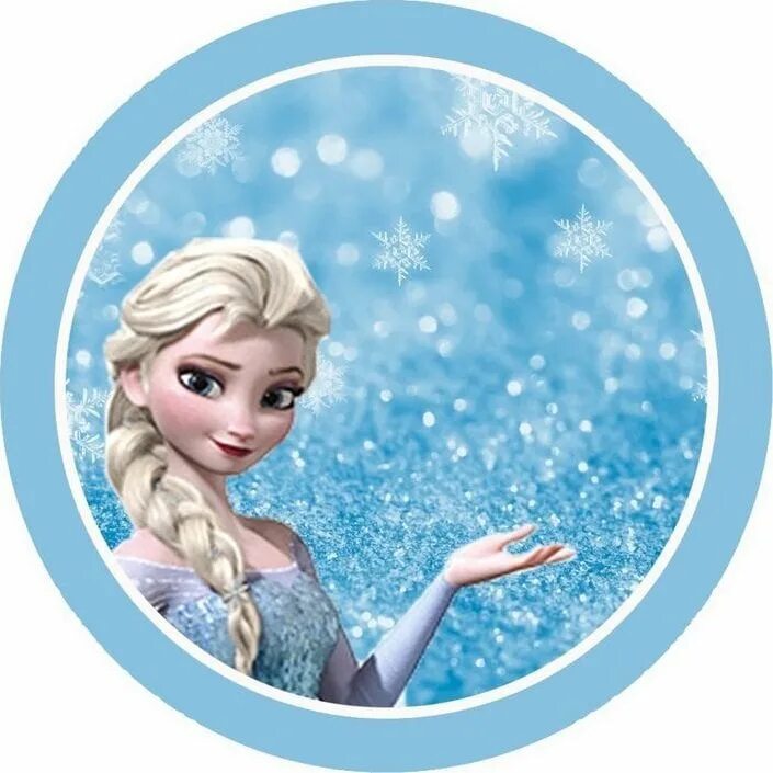 Катушка frozen. Холодное сердце круг.