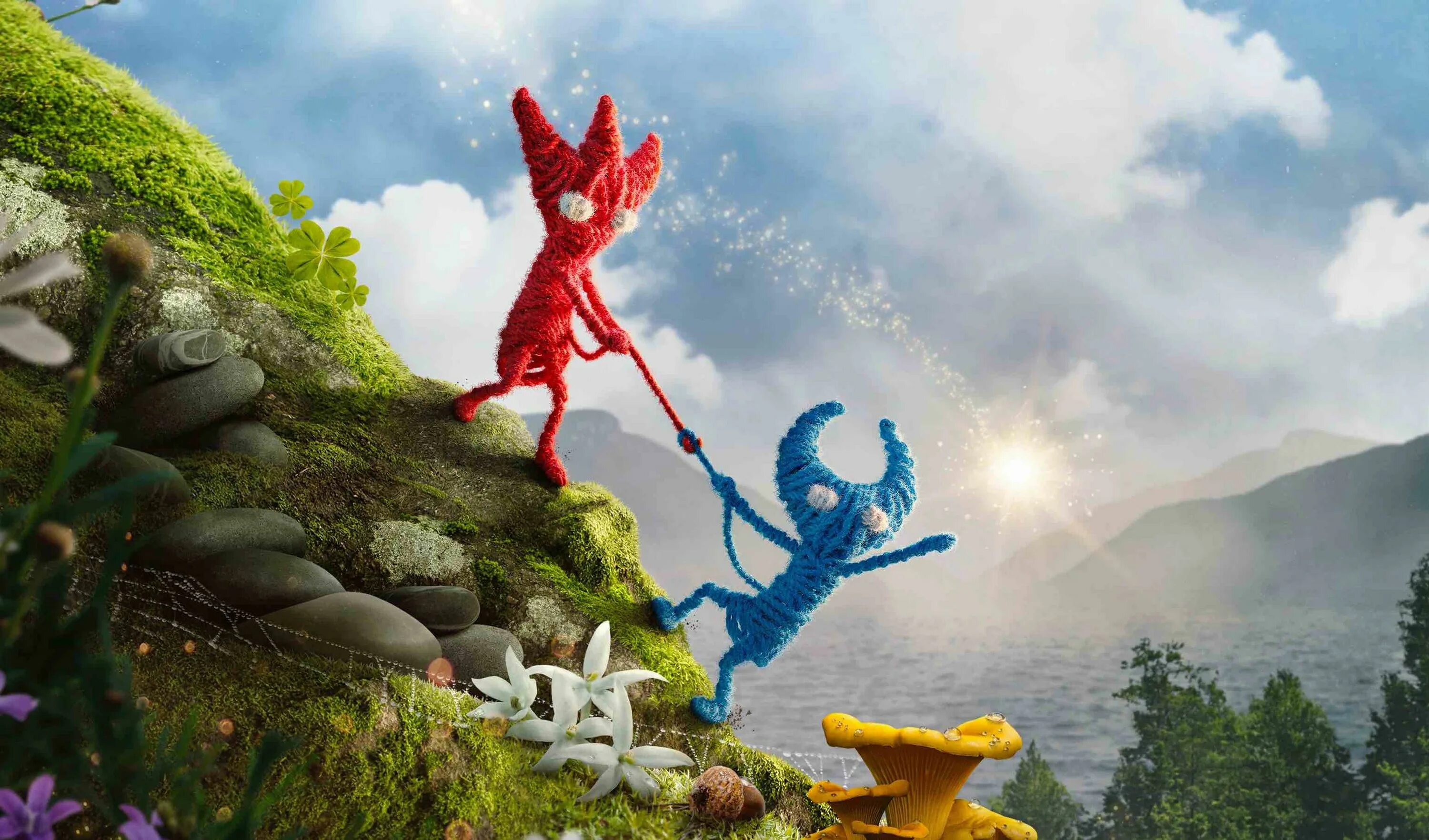 Игра про нитки. Unravel 1. Игра Unravel two. Unravel 2 обложка. Unravel 1, 2.