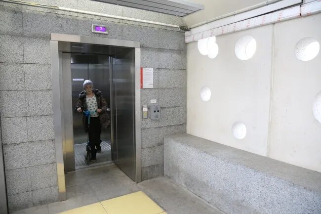 Лифт в метрополитене