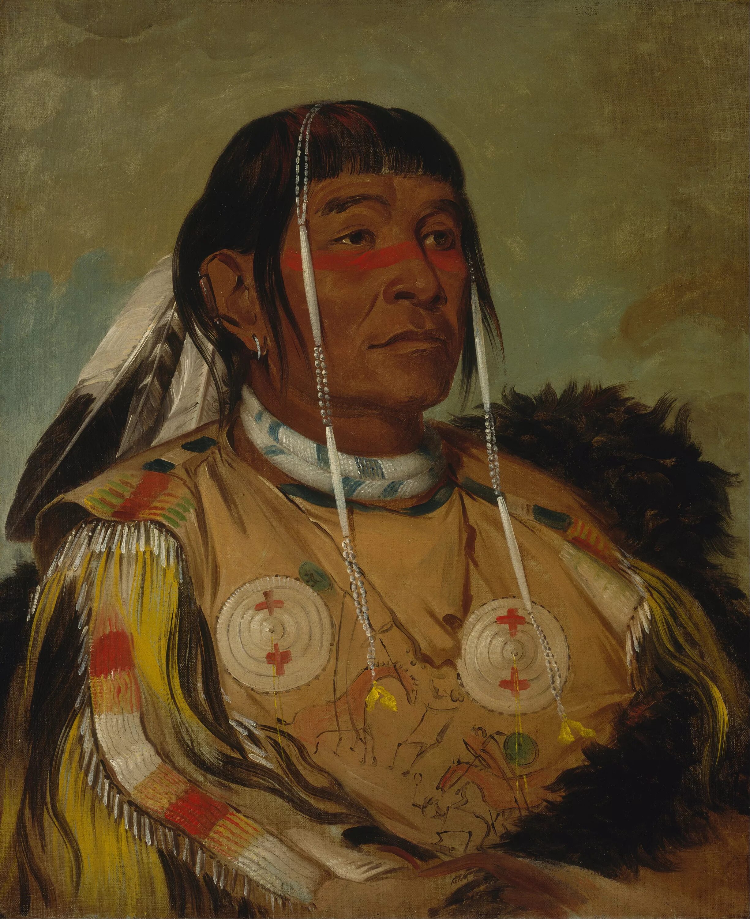 Джордж Кэтлин индейцы. Джордж Кэтлин Sha-có-pay, the Six, Chief of the Plains Ojibwa. Джордж Кэтлин картины. Оджибве индейцы.