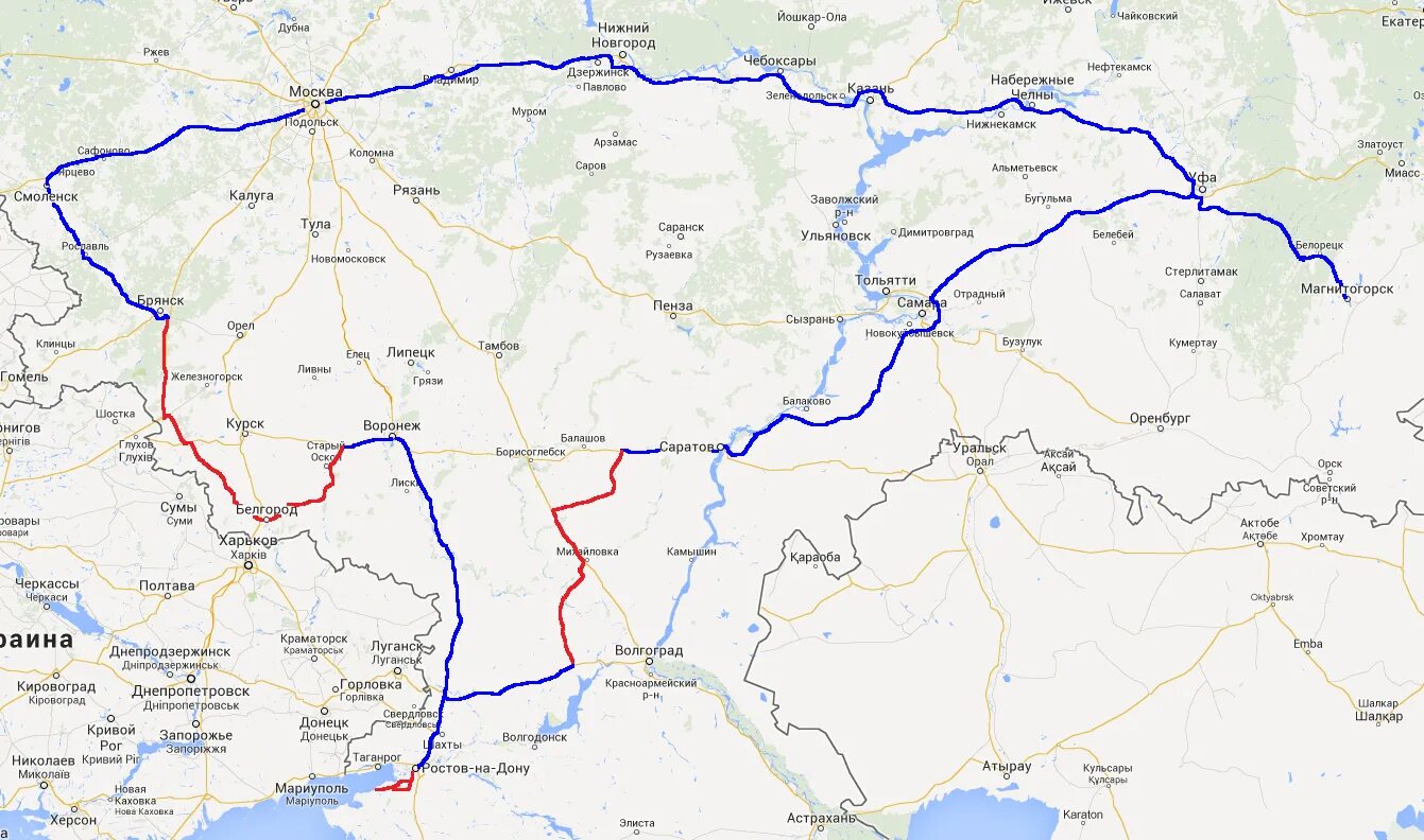 Белгород-Ростов на Дону трасса. Путь Белгород Ростов на Дону. Маршрут Белгород Ростов на Дону. Саратов Магнитогорск. Бузулук екатеринбург