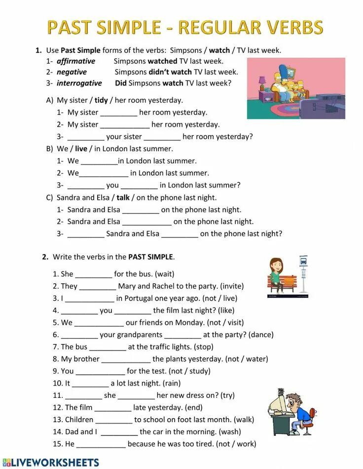 Past simple Regular verbs упражнения. Паст Симпл упражнения Worksheets. Past simple exercises. Past simple Regular verbs Worksheets.