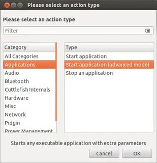 Please select application
