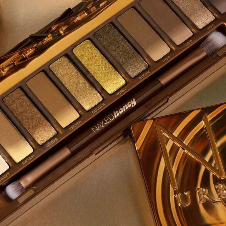 Тени gold. Urban Decay Honey Palette. Urban Decay Honey тени. Урбан Дикей Хони палетки. Urban Decay палетка теней Honey.