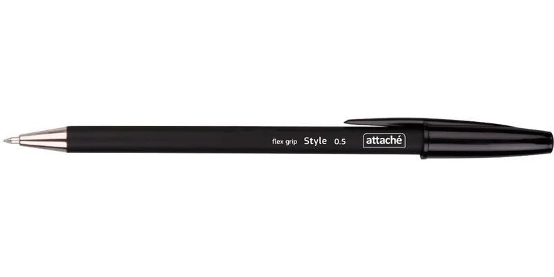 Ручка Flex Grip Style 0.5 Attache 148056. Ручка шариковая Attache 0.5мм 'Style Flex Grip' синяя. Ручка шариковая неавтоматическая Attache Style 0,5мм проре. Ручка гелевая Attache Town черная (толщина линии 0.5 мм) арт. 168714. Ручка флекс